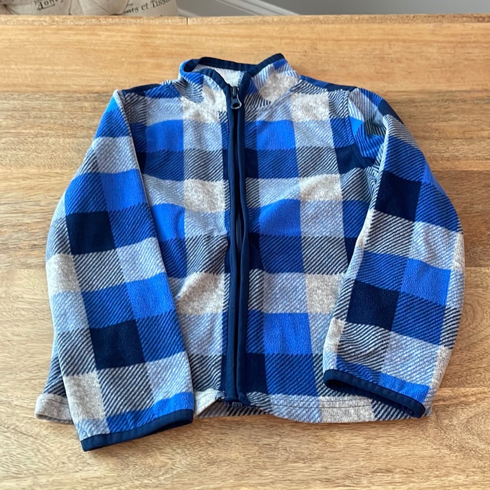 Toddler fleece zip up